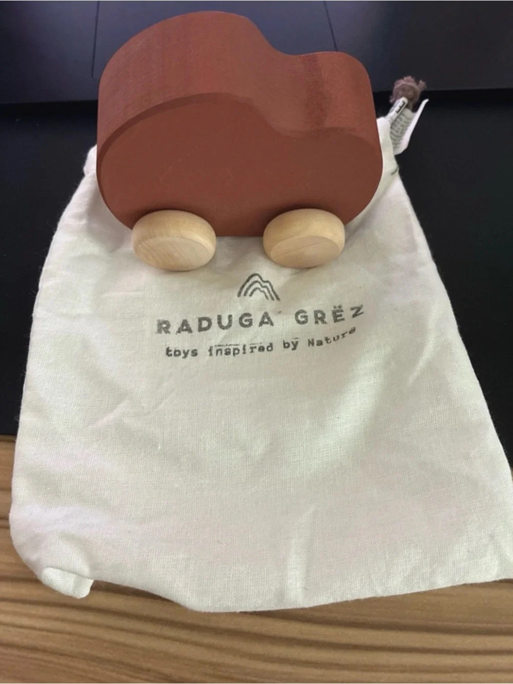 Raduga Grez Wooden Toy Car for Kids